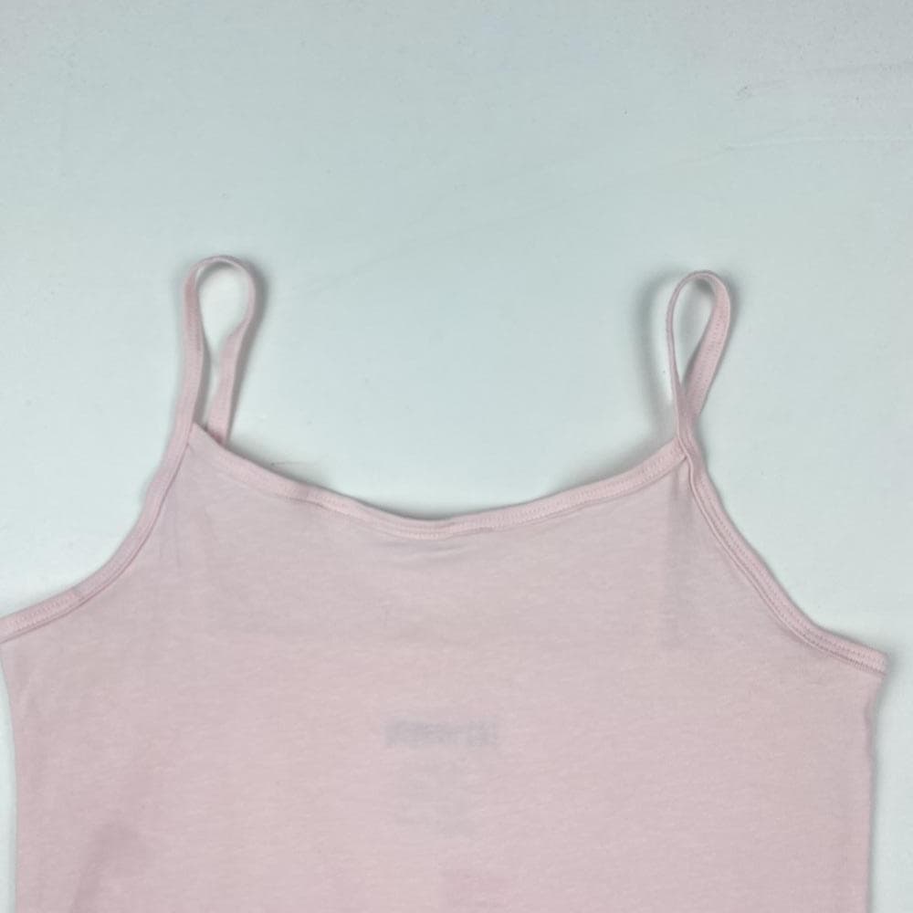تاپ دخترانه بندکی برند Pepperts طرح ساده صورتی کمرنگ – 8 تا 10 سال — تصویر ۳