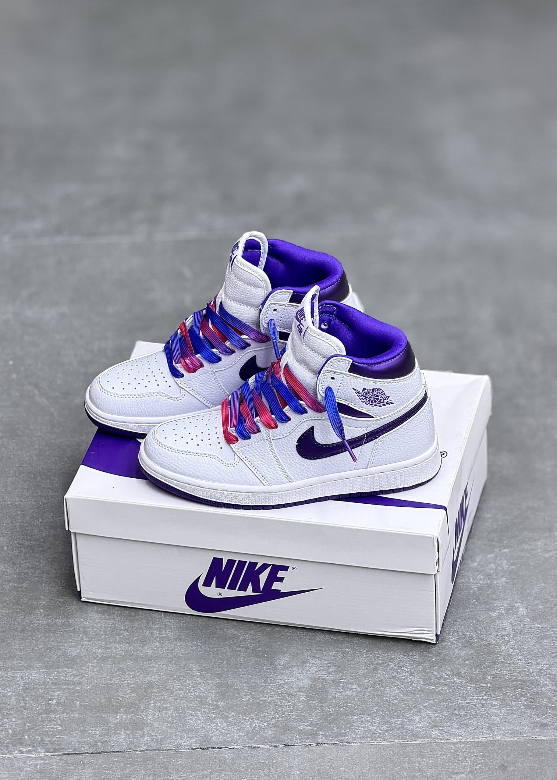 | نایک جردن ساقدار سفید بلوری | NIKE JORDAN 1 HIGE — تصویر ۲