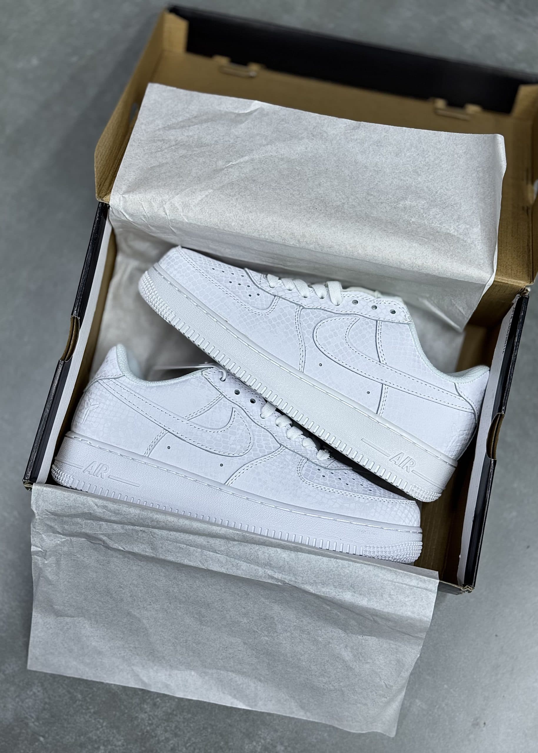 |ایرفورس سفید تمام سفید نوکتا | NIKE AIR FORCE WHITE NOKTA — تصویر ۳
