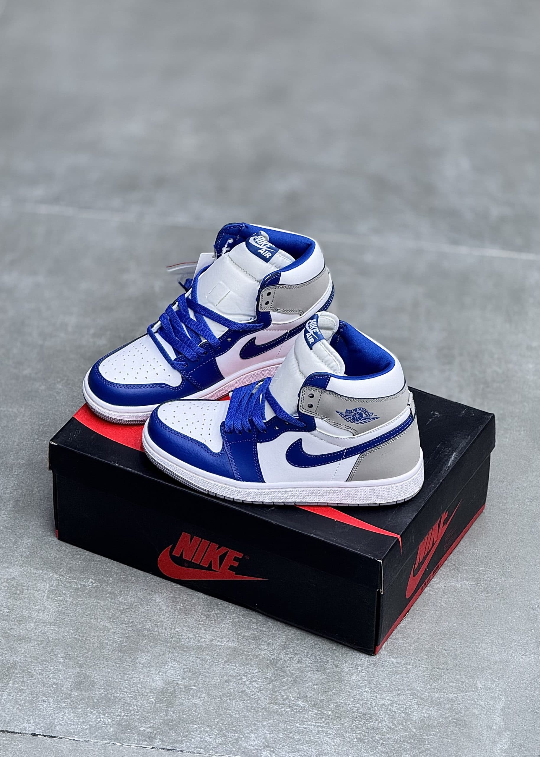 | نایک جردن ساقدار بلو گری | NIKE JORDAN 1 HIGE BLUE GRAY