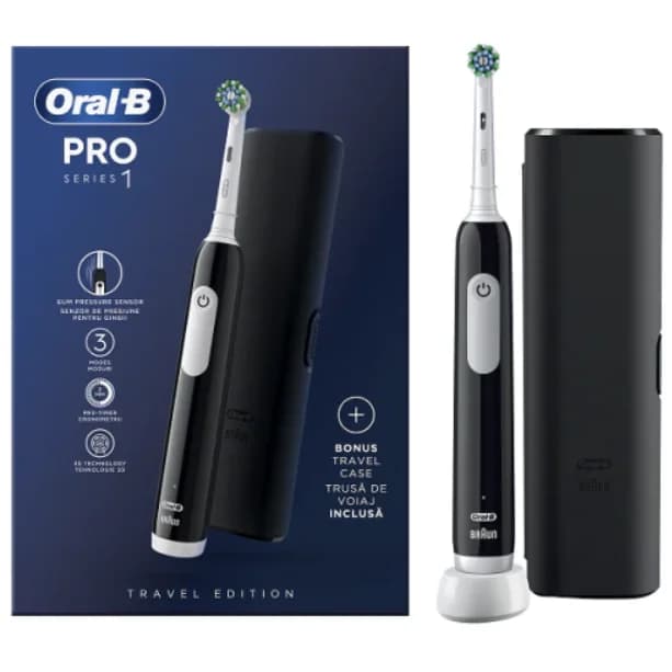 مسواک برقی اورال بی پرو سری 1 Oral‑B Pro Series با 4 عدد سری یدک