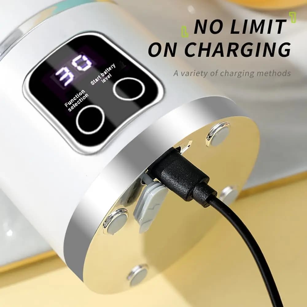 شیکر شارژی مدل HS-860 گنجایش 450 میلی لیتر — تصویر ۶