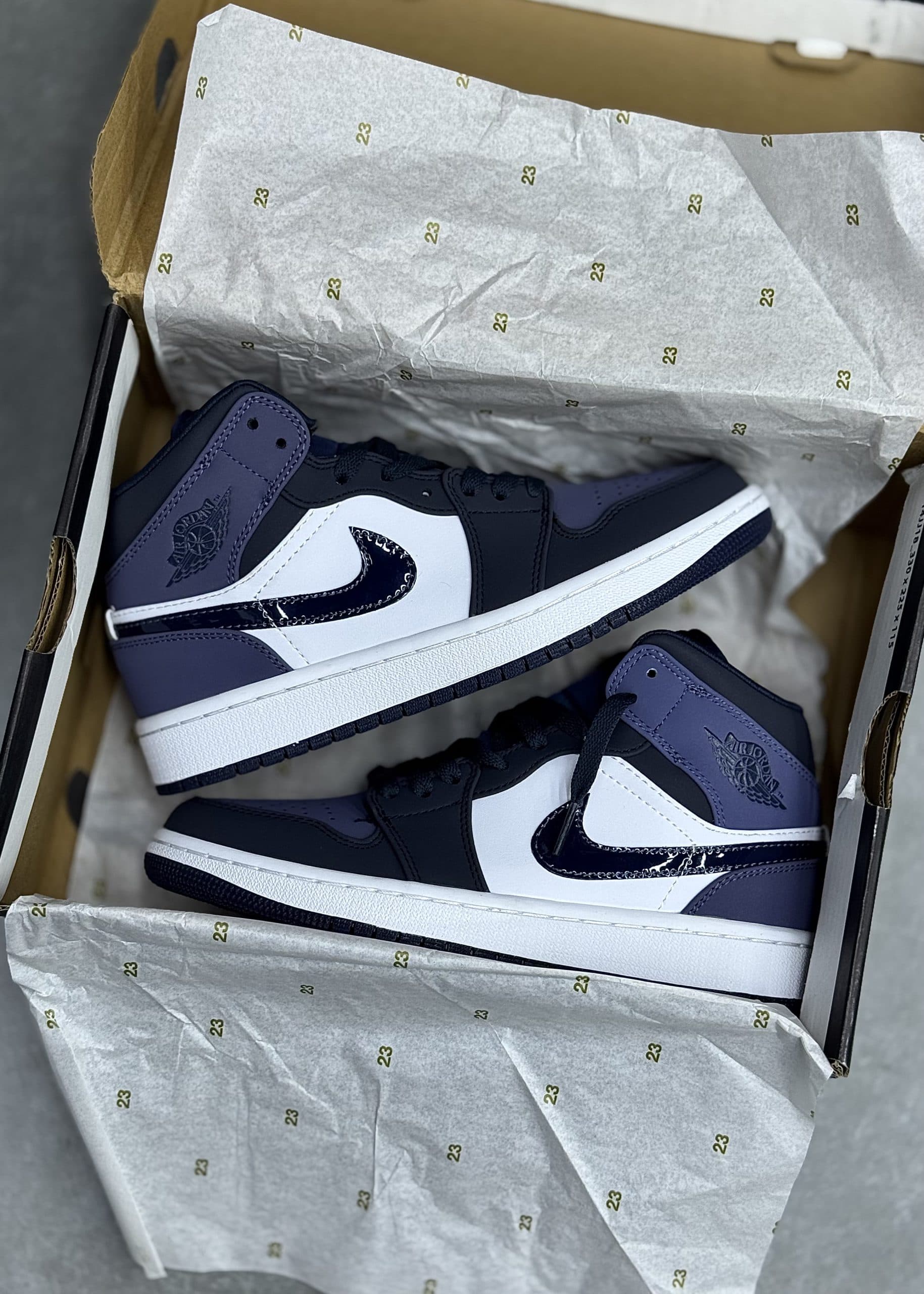| نایک جردن ساقدار بنفش | NIKE JORDAN 1 HIGE PURPLE — تصویر ۳