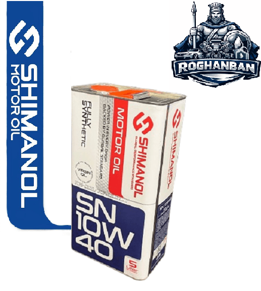 روغن موتور 10W40 SN شیمانول 5 لیتری