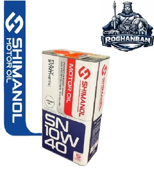 روغن موتور 10W40 SN شیمانول 5 لیتری — تصویر ۲