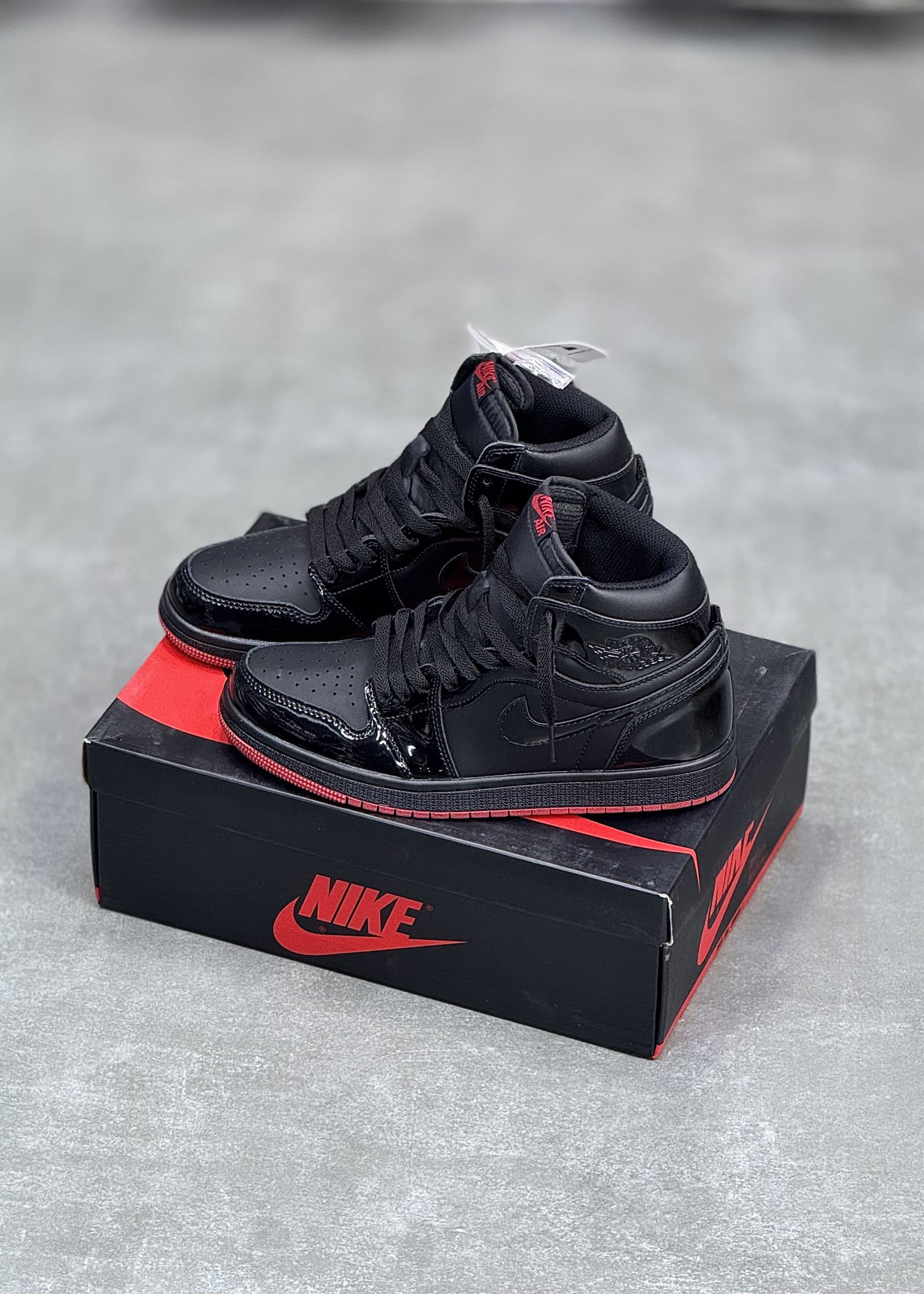 | نایک جردن ساقدار ورنی | NIKE JORDAN 1 HIGE BLACKENED
