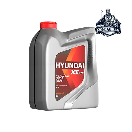 روغن موتور 10w40 SL هیوندای 5 لیتری