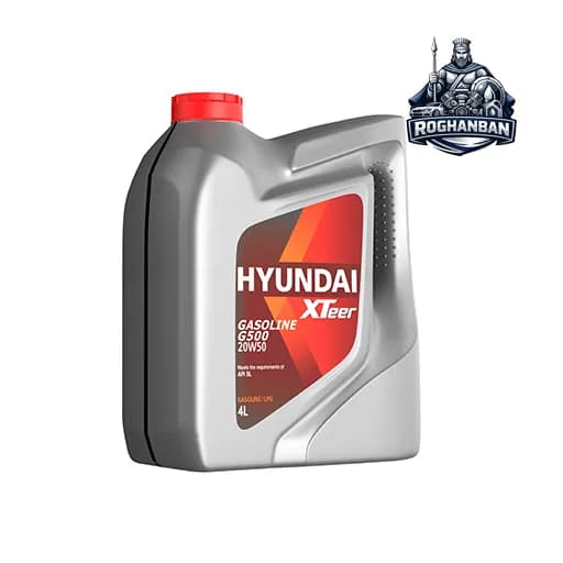 روغن موتور 10w40 SL هیوندای 4 لیتری