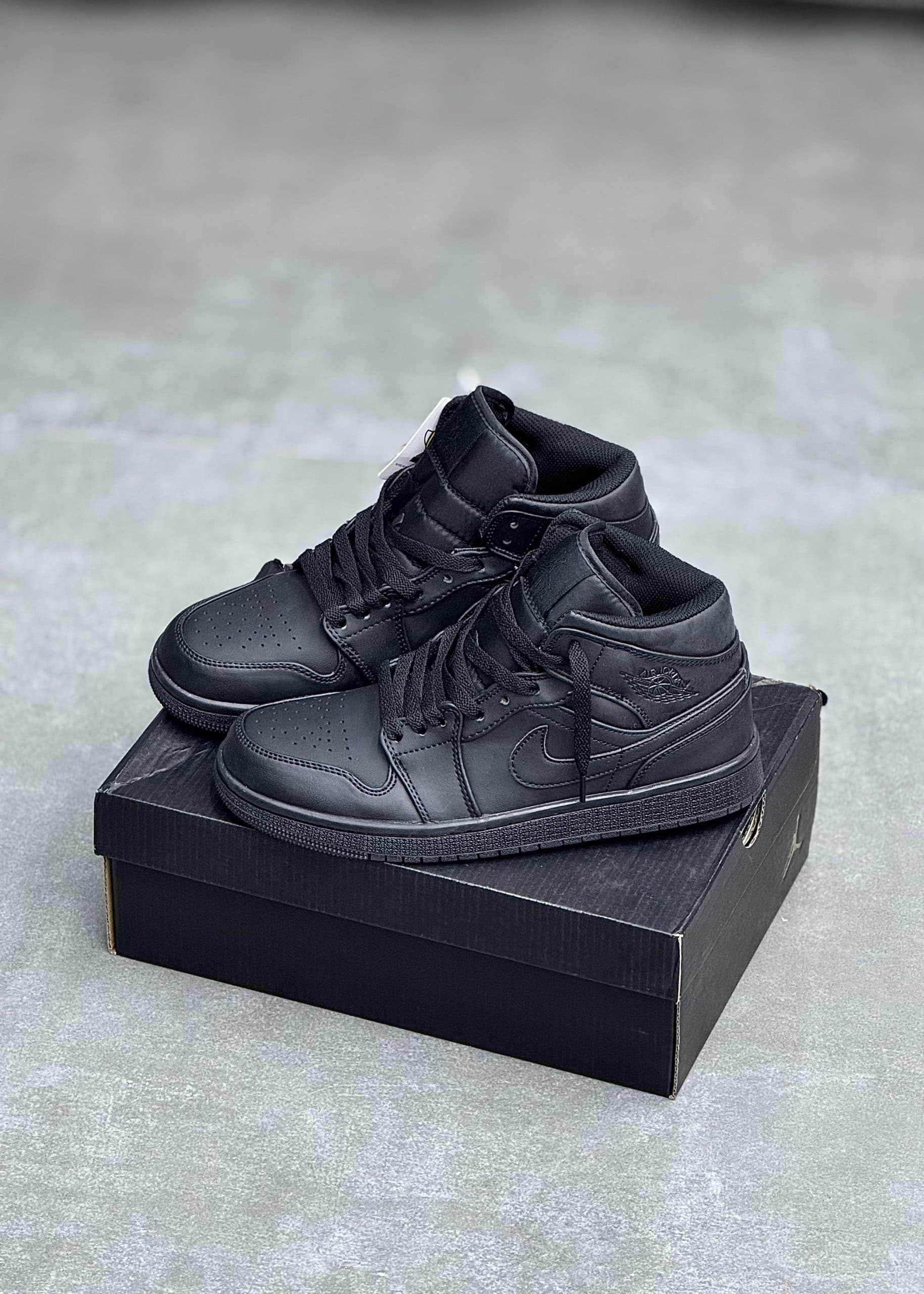 | نایک جردن ساقدار تمام مشکی | NIKE JORDAN 1 HIGE BLACK