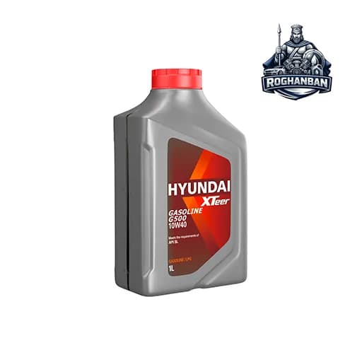 روغن موتور 10w40 SL هیوندای 1 لیتری