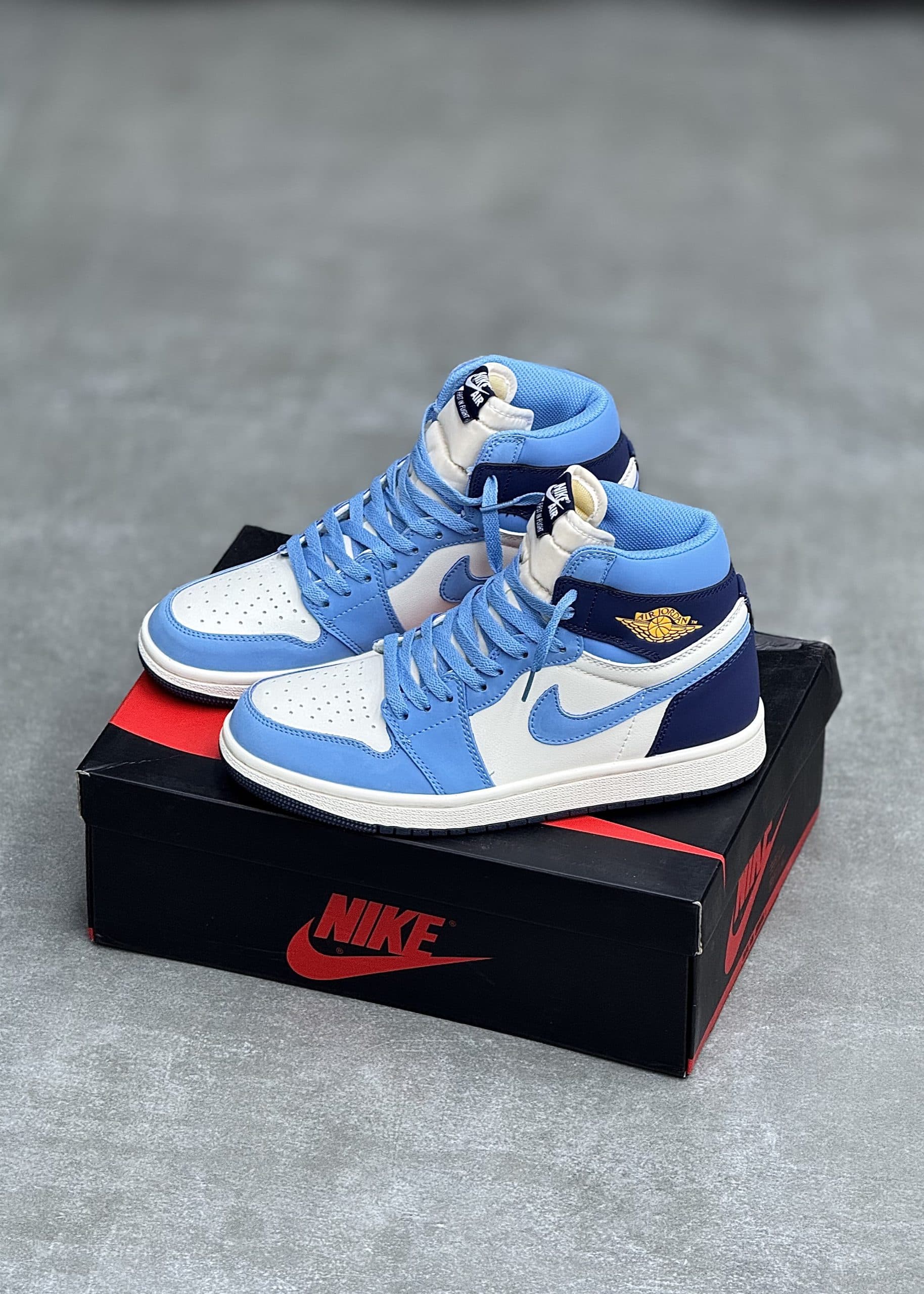 | نایک جردن ساقدار ابسیدان | NIKE JORDAN 1 HIGE WHITE OBSIDIAN