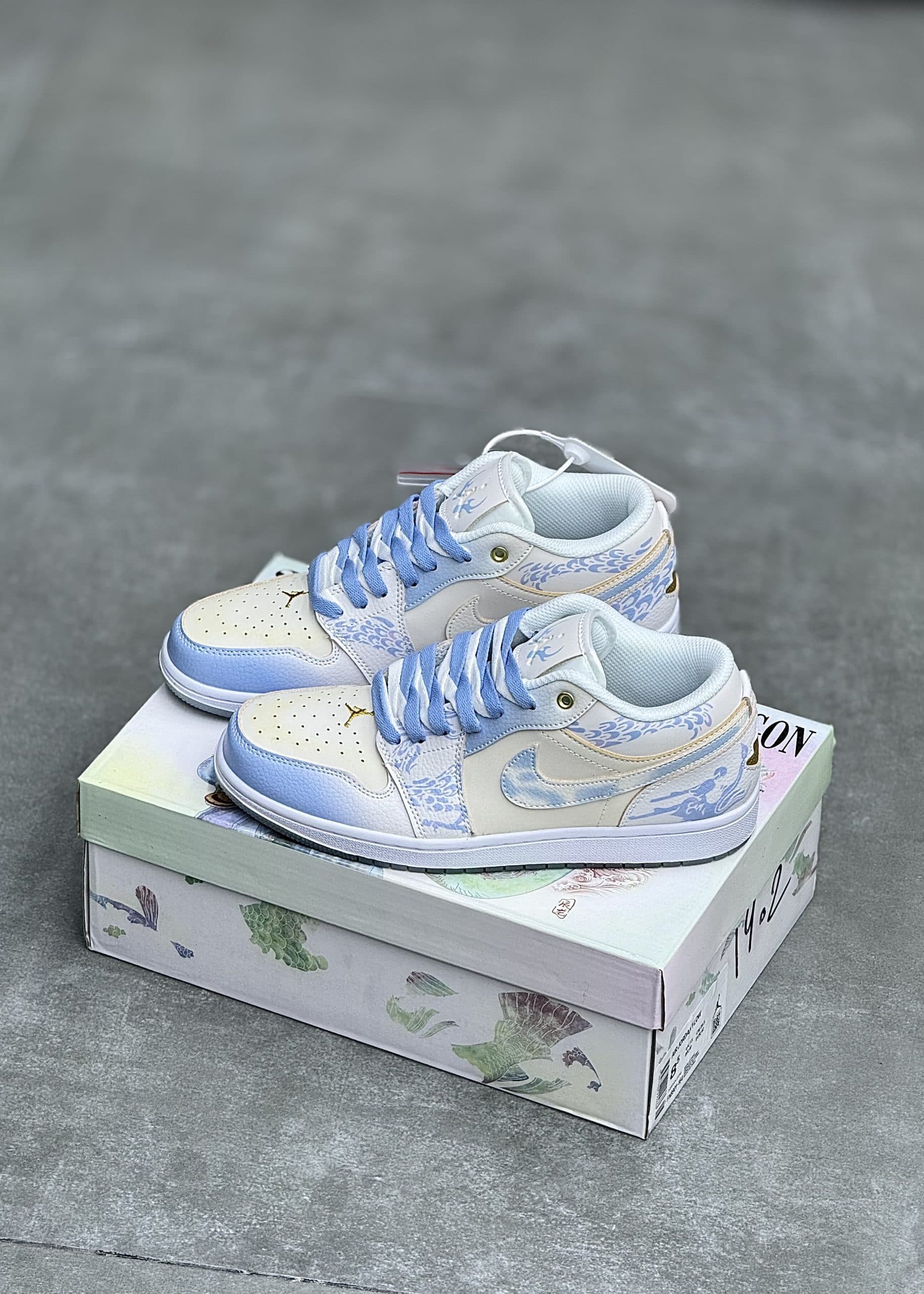 نایک جردن وان ابی اژدها Jordan 1 Low