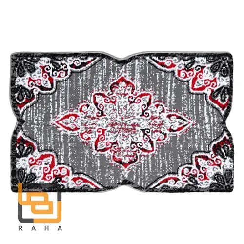 پادری زرباف زیما طرح 002 طوسی قرمز — تصویر ۲
