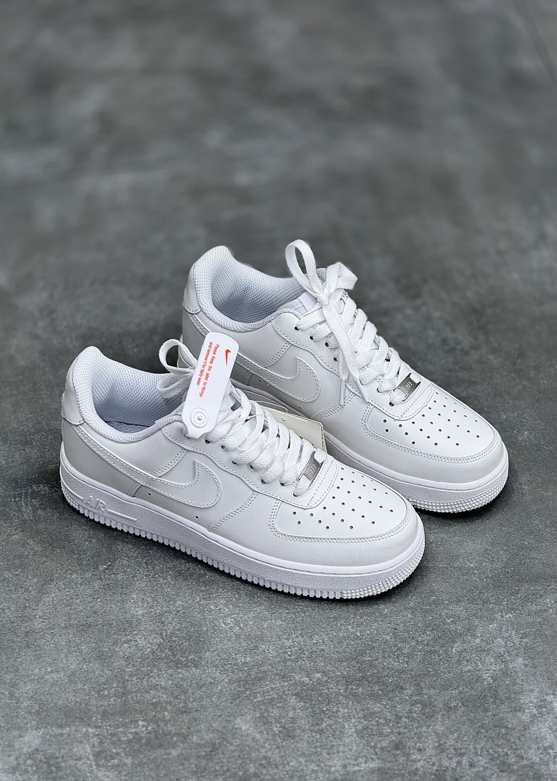 |ایرفورس سفید تمام سفید | NIKE AIR FORCE WHITE — تصویر ۴