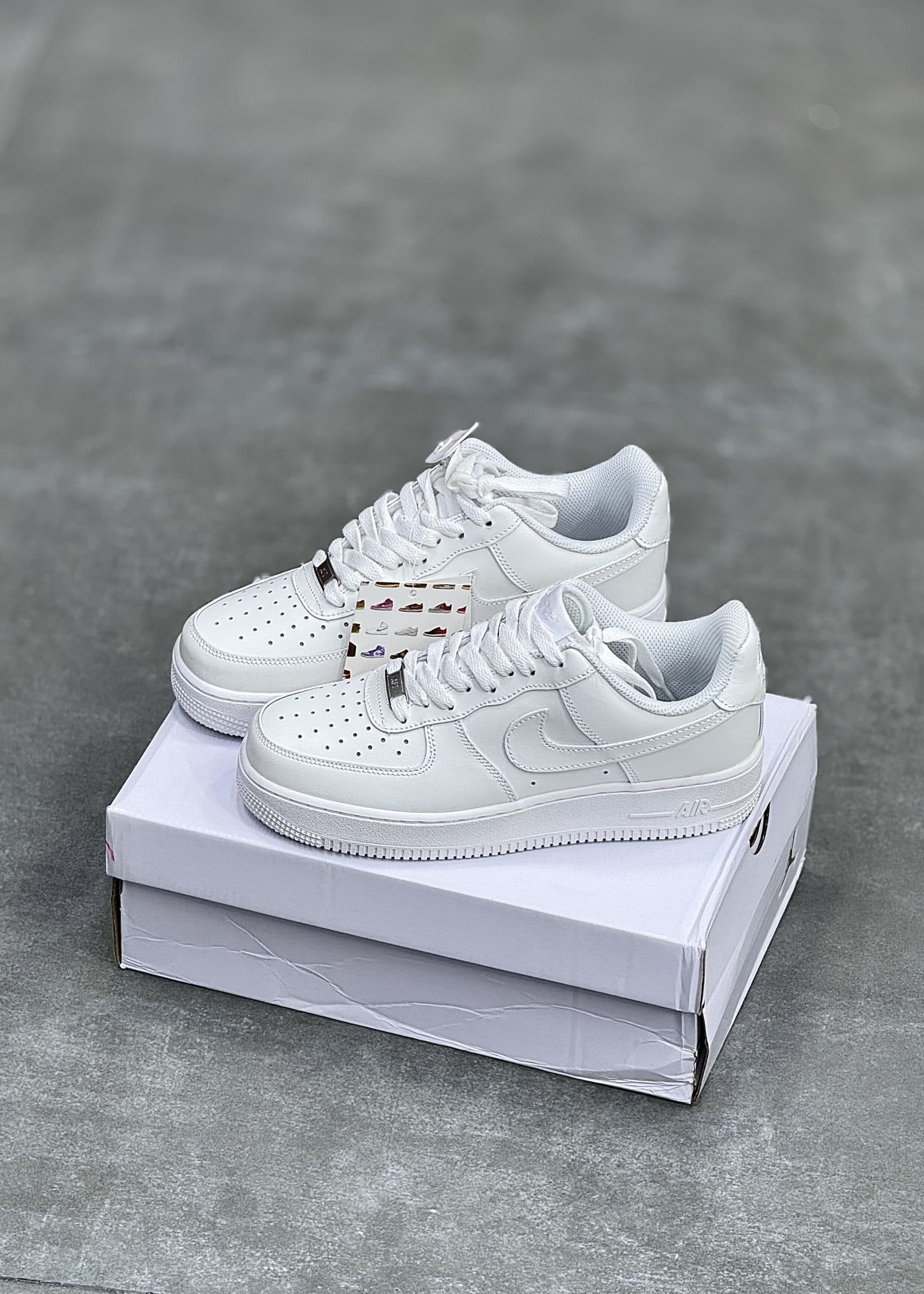 |ایرفورس سفید تمام سفید | NIKE AIR FORCE WHITE — تصویر ۲