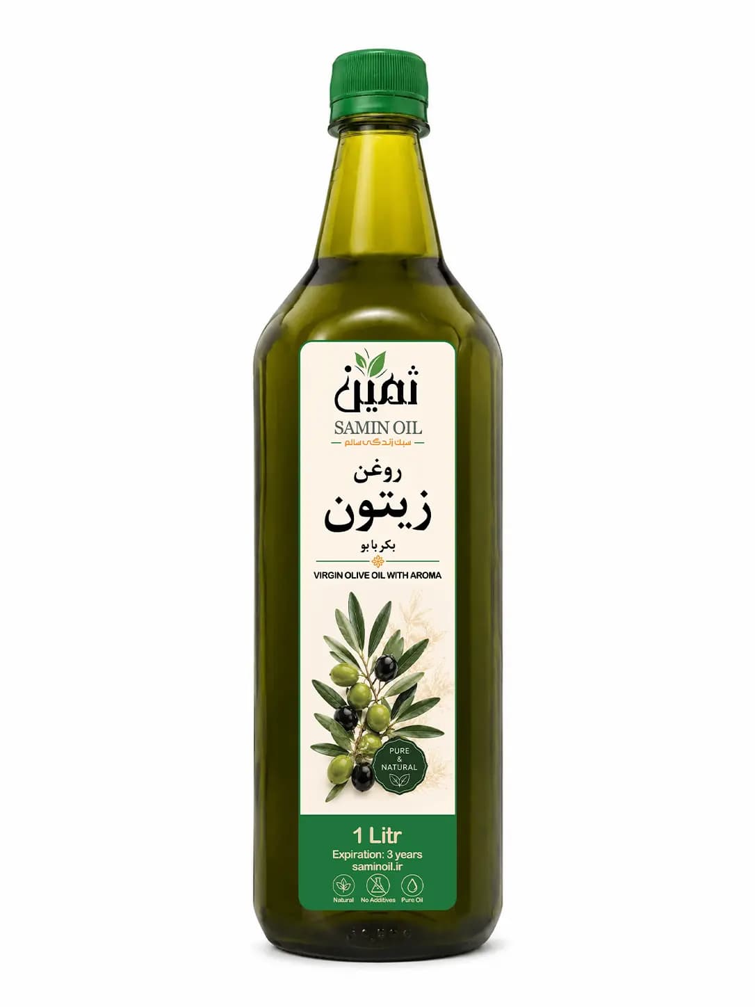 روغن زیتون بکر با بو ثمین