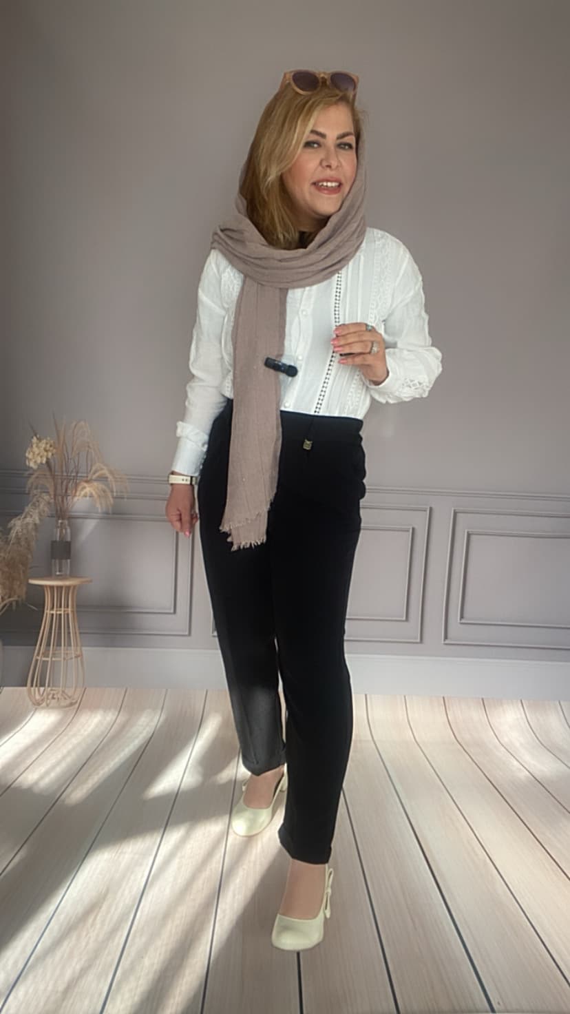 شلوار دمپا پاکتی مشکی مازراتی قد ۹۰ — تصویر ۲