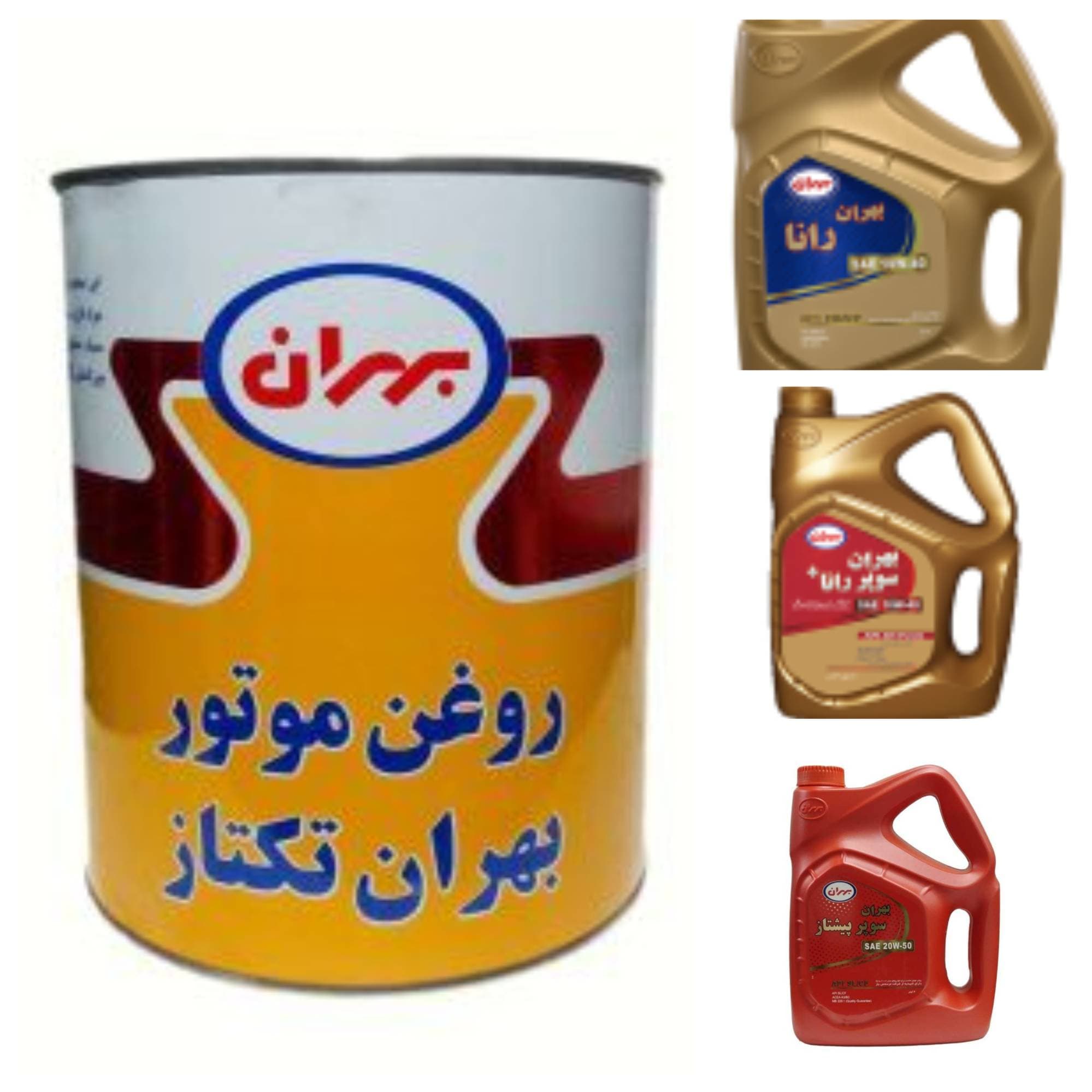 پکیج بهران ۱ | تکتاز 20W50، سوپر پیشتاز، رانا و سوپر رانا