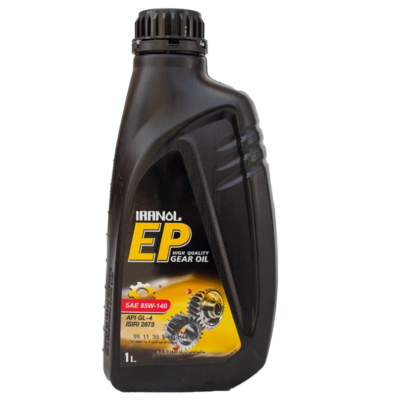 روغن گیربکس ایرانول مدل EP 85W140 GL4 حجم 1 لیتر
