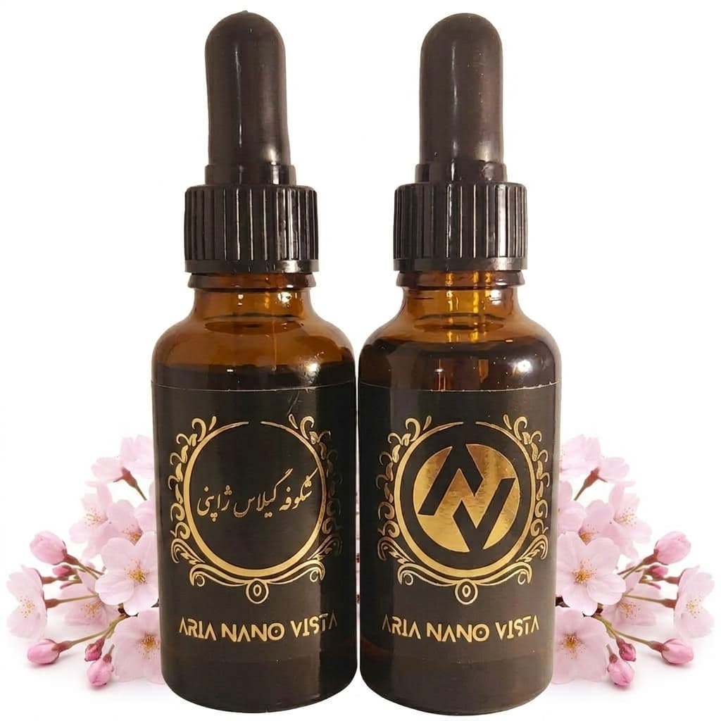 شکوفه گیلاس ژاپنی طبیعی