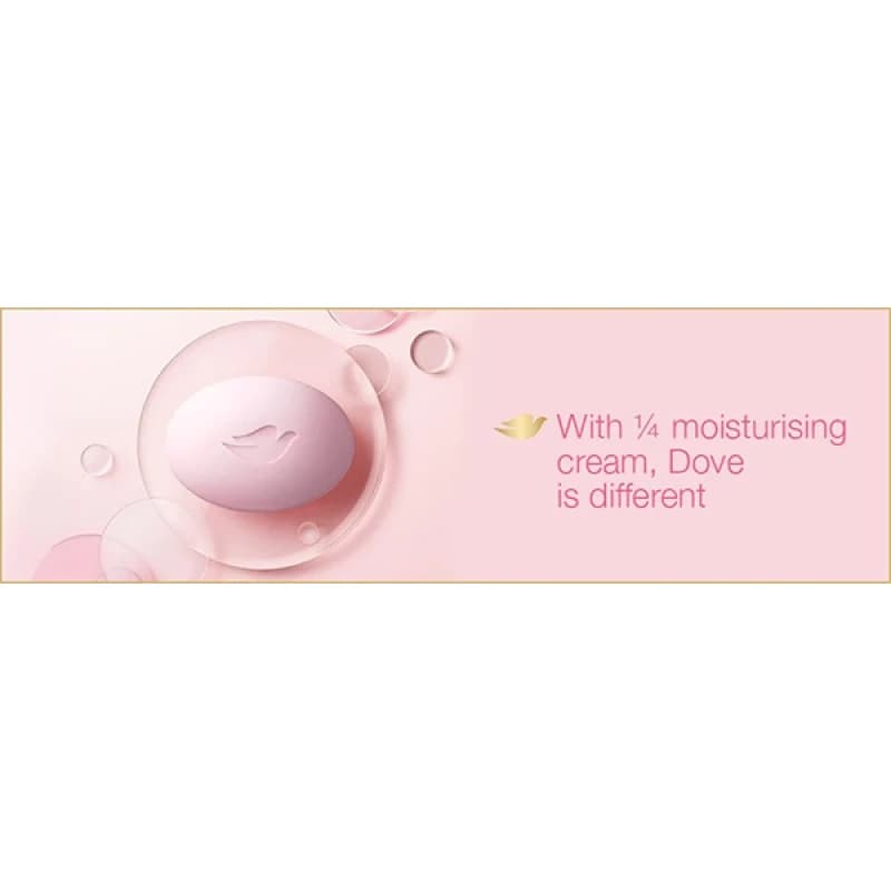 صابون صورت و بدن حاوی مرطوب کننده داو مدل Pink — تصویر ۲