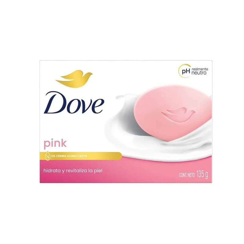 صابون صورت و بدن حاوی مرطوب کننده داو مدل Pink