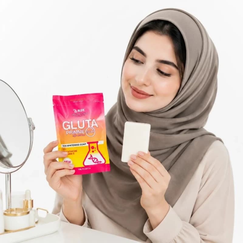 صابون گلوتا پرایم Gluta Primme Soap روشن کننده — تصویر ۳