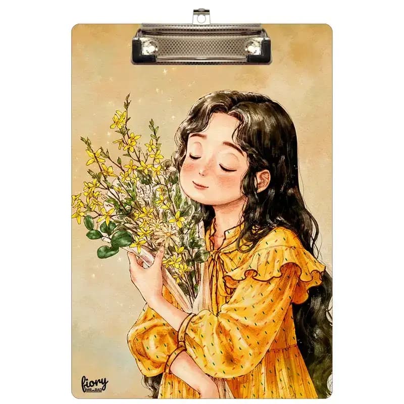 تخته شاسی مستر راد سایز A4 مدل دختر جنگل کد fiory 2396