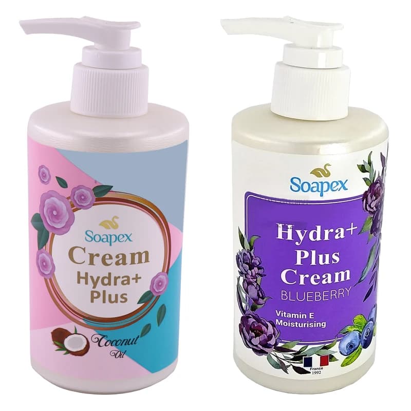 کرم آبرسان مدل بلوبری و نارگیل مجموعه 2 عددی حجم 250 گرم سوپکس 10