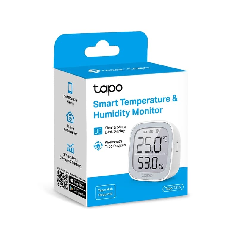 سنسور هوشمند دما و رطوبت تی پی لینک مدل TP-Link Tapo T315 — تصویر ۲