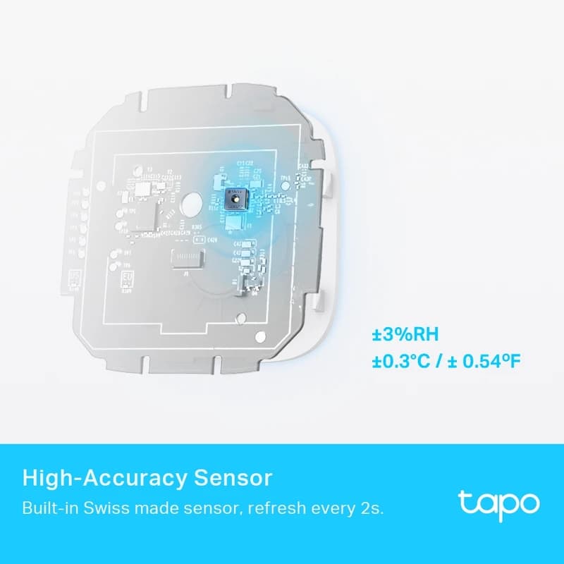 سنسور هوشمند دما و رطوبت تی پی لینک مدل TP-Link Tapo T315 — تصویر ۵
