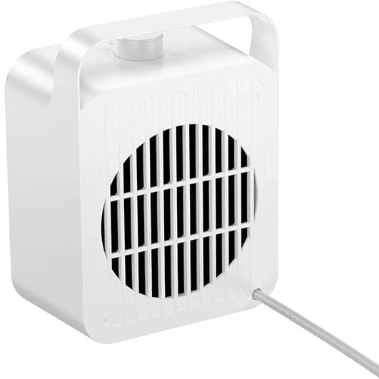 بخاری برقی و هیتر رومیزی هوکو مدل HOCO HX24 | توان 1500 وات، PTC سرامیکی و 3 حالت گرمایش — تصویر ۴
