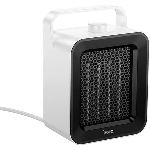 بخاری برقی و هیتر رومیزی هوکو مدل HOCO HX24 | توان 1500 وات، PTC سرامیکی و 3 حالت گرمایش — تصویر ۲