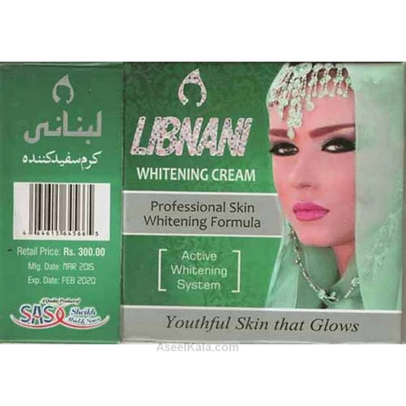 کرم لبنانی ضدلک و ضدجوش (سفید، آبرسان، جوانساز)