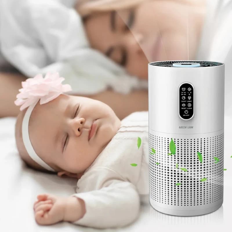 دستگاه تصفیه هوا گرین لاین مدل Green Lion Compact Air Purifier GL-AP18 — تصویر ۶