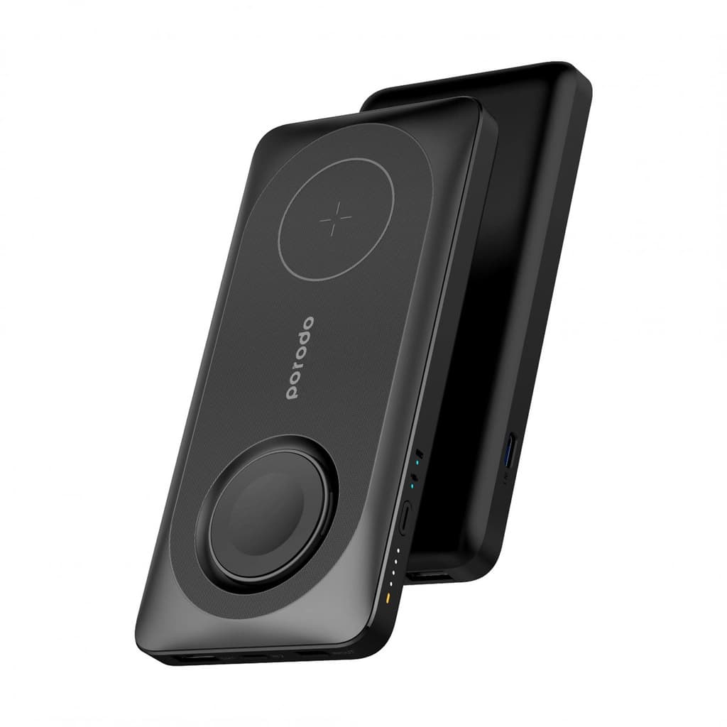 پاوربانک مگنتی پرودو مدل Porodo Multi-Device Super-Slim 10000mah PD-PBFCH021