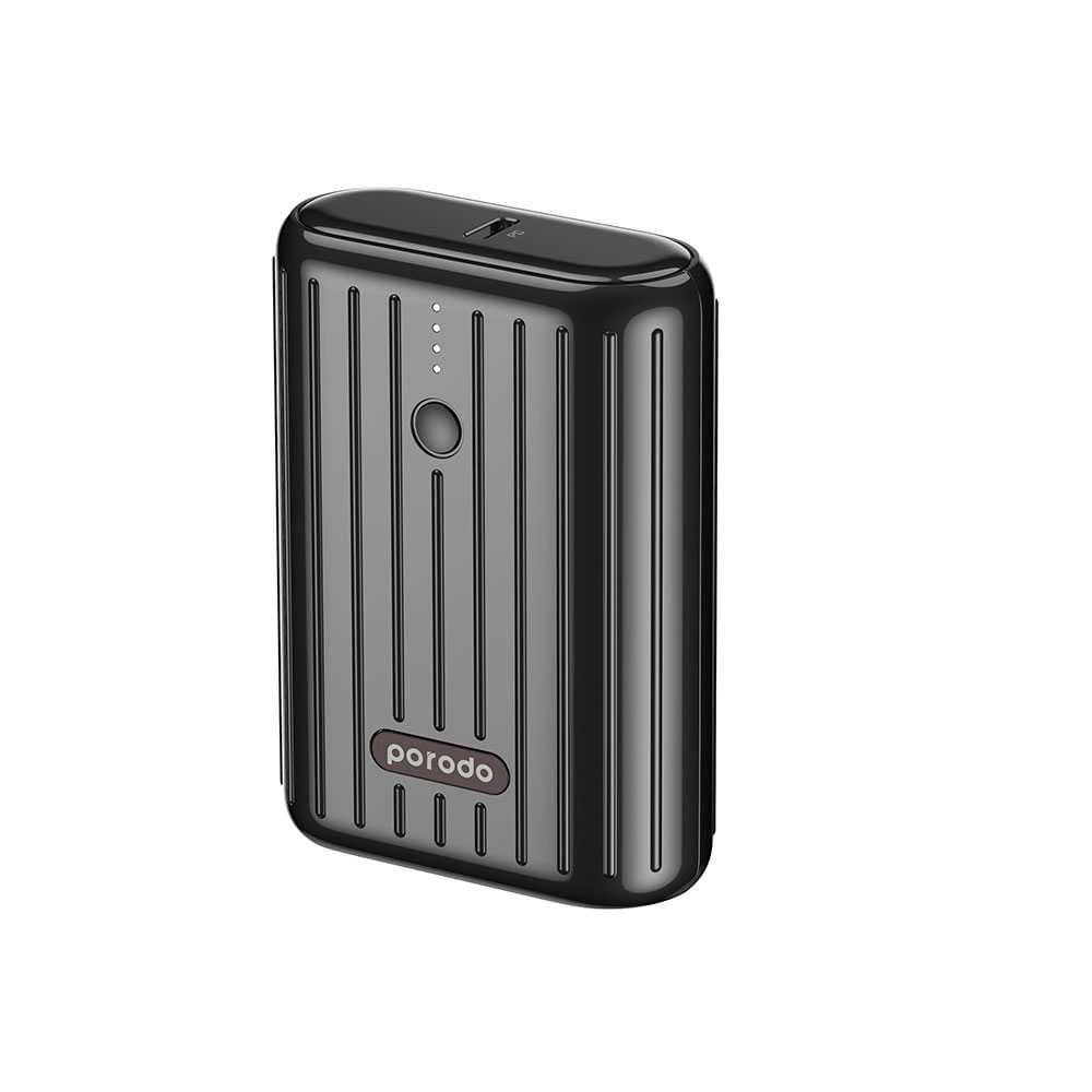 پاوربانک پرودو 10000 میلی آمپر Porodo Power Bank 10000mAh QC 3.0 with PD 20W