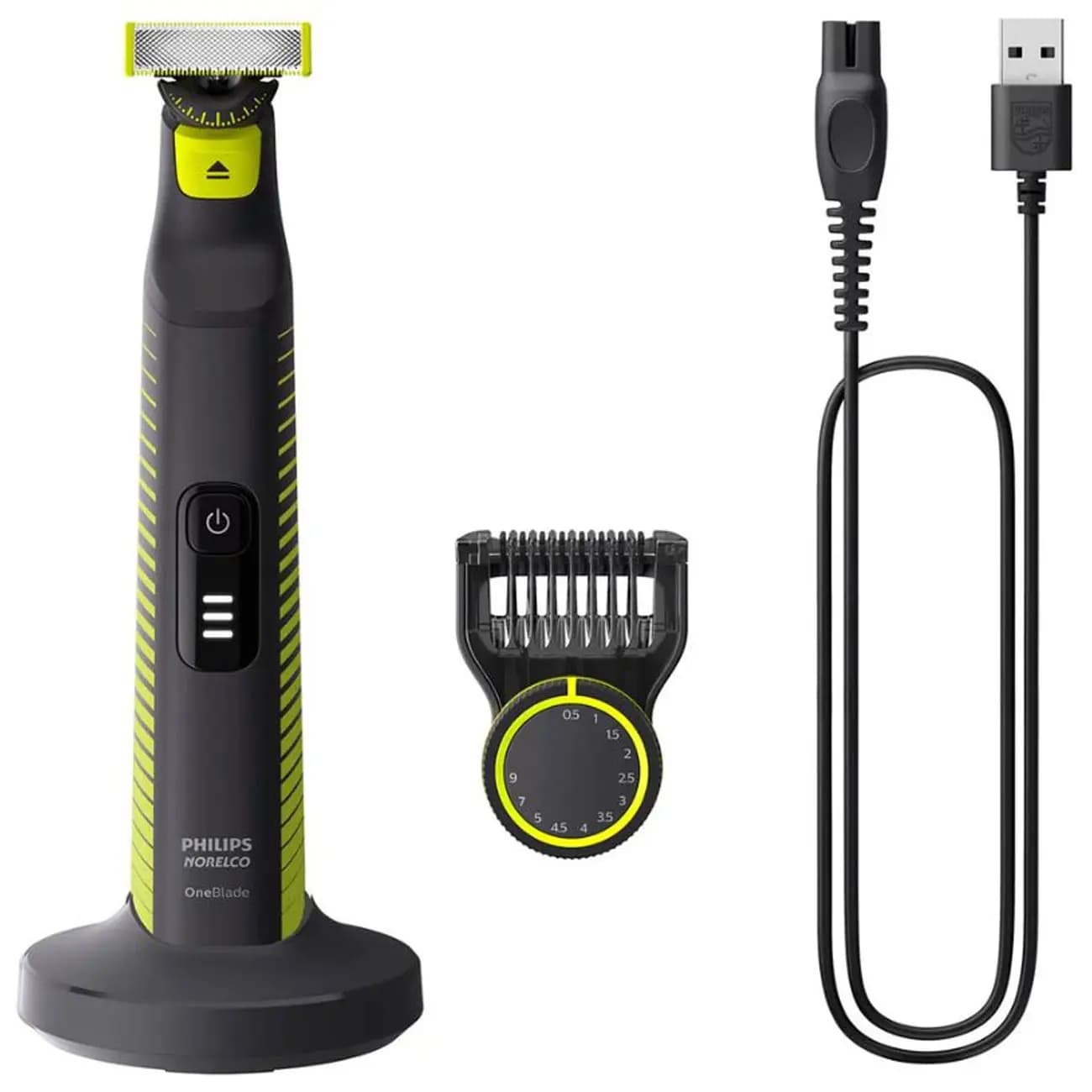 ماشین اصلاح موی صورت فیلیپس مدل Philips OneBlade Pro 360 Face + Body QP6507/70 — تصویر ۳