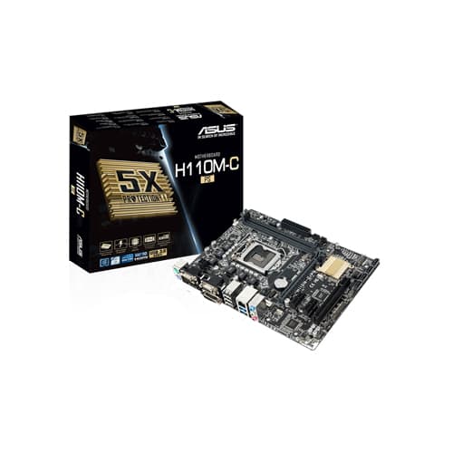 مادربرد new Asus H110M-C/PS