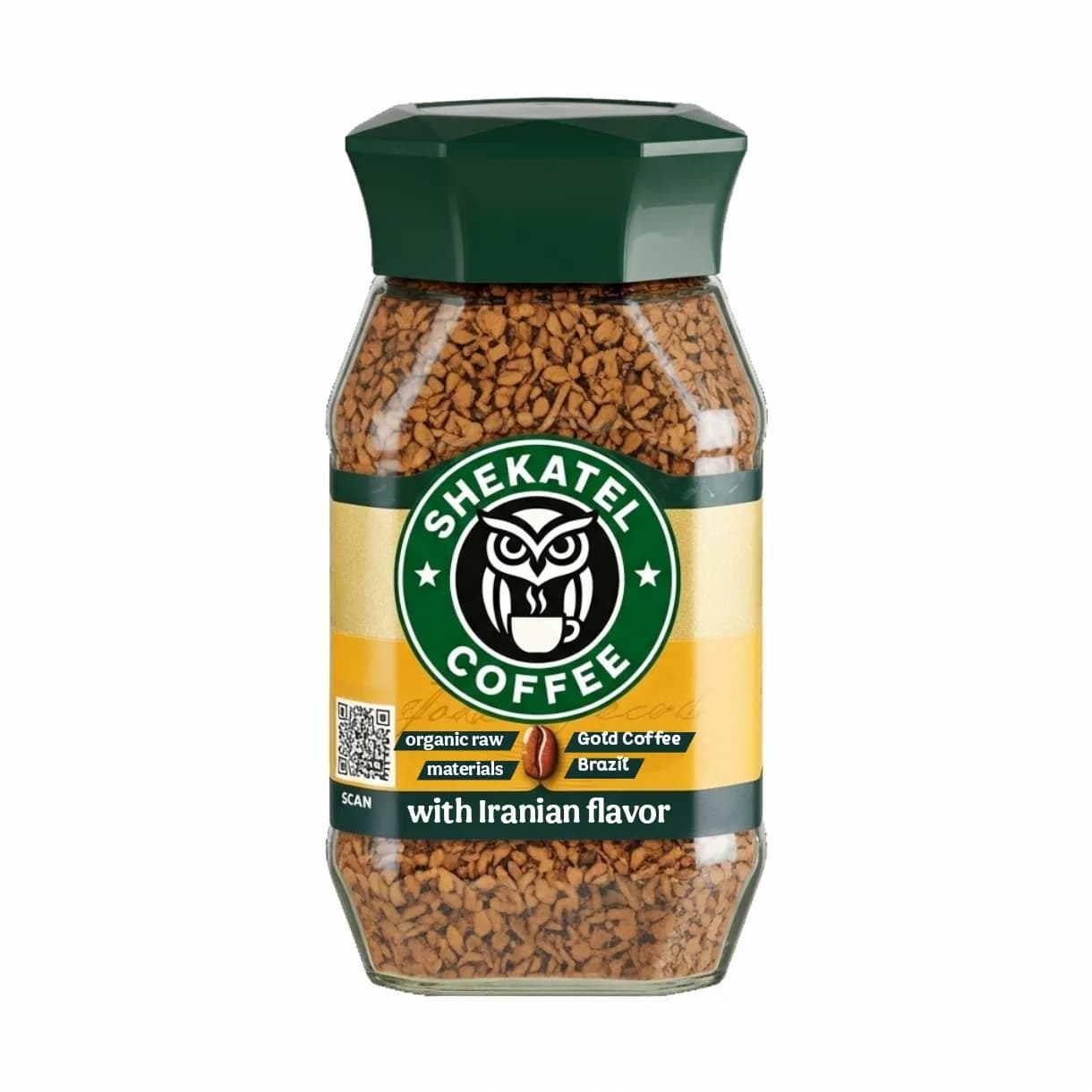 قهوه فوری گلد برزیل – 500 گرمی