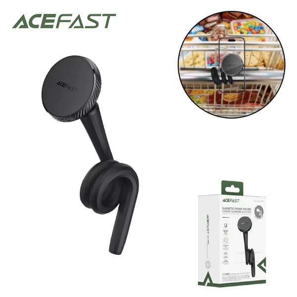 پایه نگهدارنده مگنتی گوشی ایس فست مدل ACEFAST E36؛ بازوی انعطافپذیر 46 سانتیمتری با آهنربای N52 — تصویر ۵