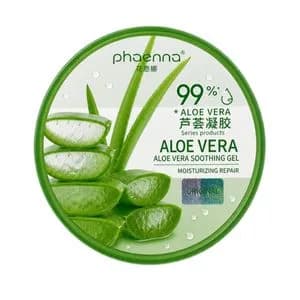 ژل آلوئه ورا انگلیسی اصلی 99% (آبرسان، مرطوب کننده، ضد جوش)