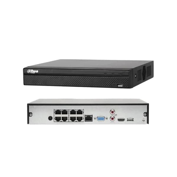 ضبط کننده ویدیویی داهوا مدل DH-NVR2108HS-4K-S3 تحت شبکه — تصویر ۲