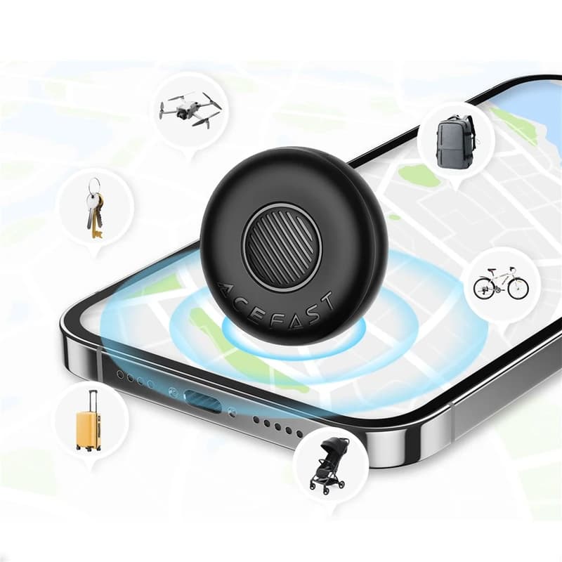 ردیاب هوشمند Acefast S1 | سازگار با Apple Find My، باتری CR2032 و صدای 110dB — تصویر ۷