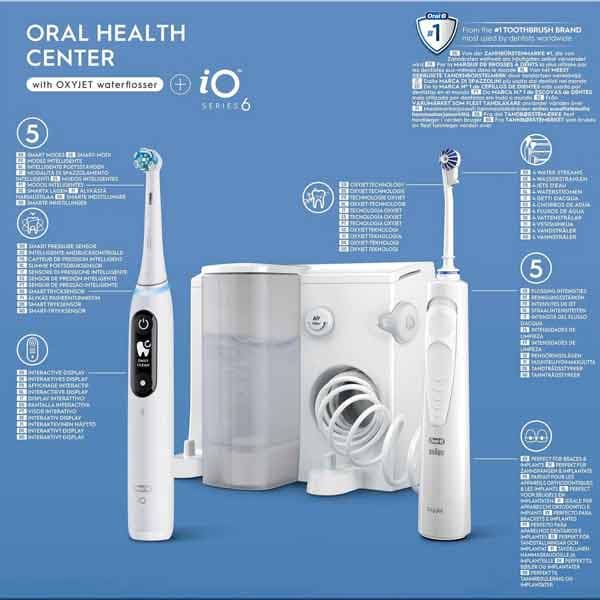 مسواک برقی هوشمند و اکسی جت Oral-B iO Series 6 — تصویر ۴