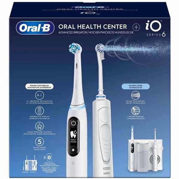 مسواک برقی هوشمند و اکسی جت Oral-B iO Series 6 — تصویر ۳