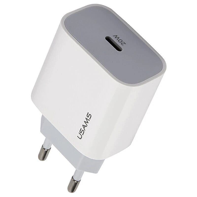شارژر دیواری USAMS CC118 | توان 20 وات، USB-C و شارژ سریع PD 3.0 — تصویر ۳