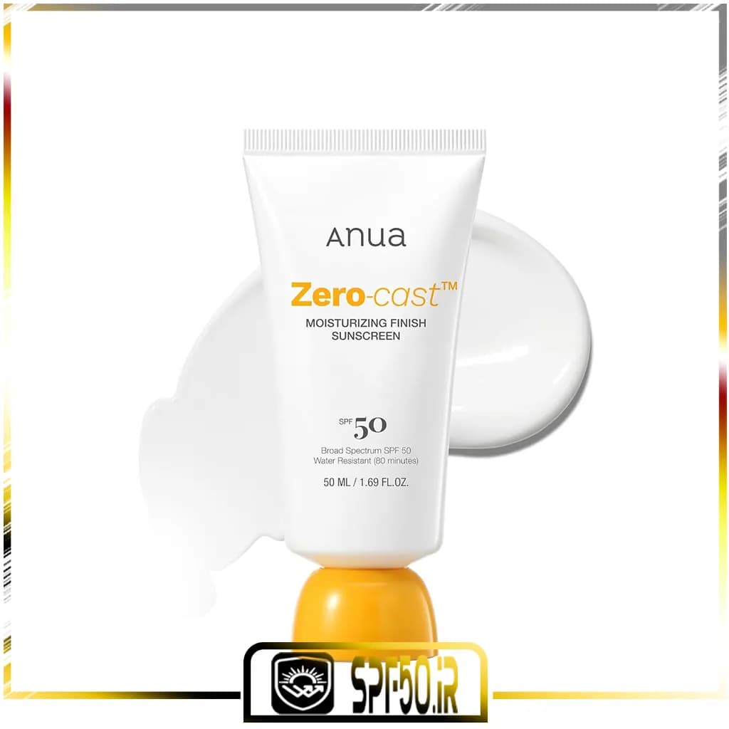 ضد آفتاب مرطوب کننده آنوا Zero-Cast Moisturizing Finish Sunscreen — تصویر ۳