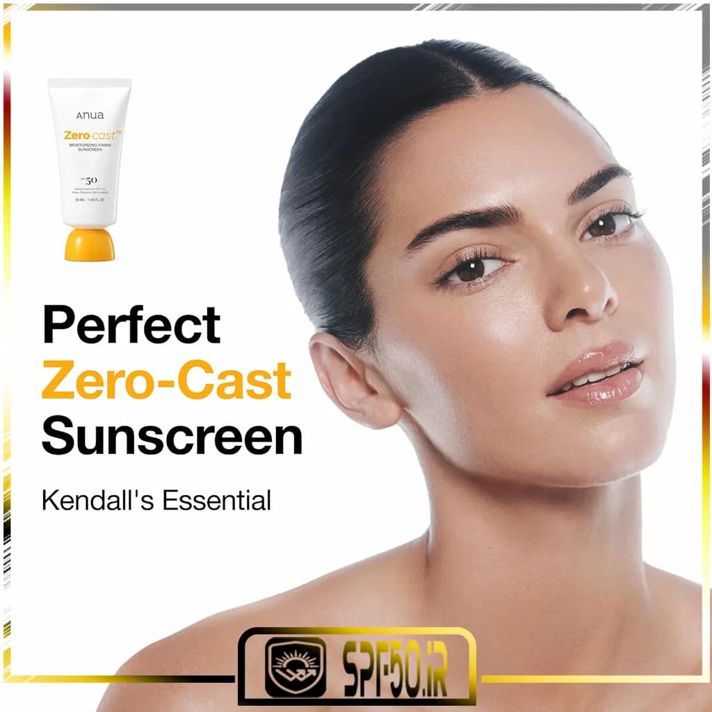 ضد آفتاب مرطوب کننده آنوا Zero-Cast Moisturizing Finish Sunscreen