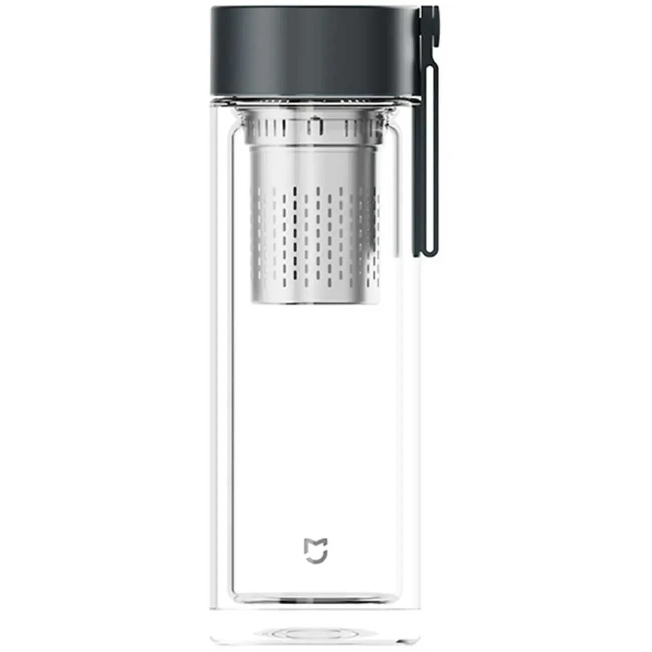 فلاسک شیشهای دوجداره شیائومی مدل Mijia MJBLB01PL | ظرفیت 400ml با صافی چای — تصویر ۶